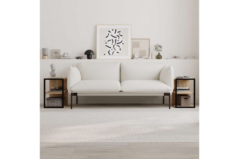 Sidobord Set Kelinmoor Sudamalek - Sudamalek - Möbler - Vardagsrum - Soffbord & vardagsrumsbord - Brickbord