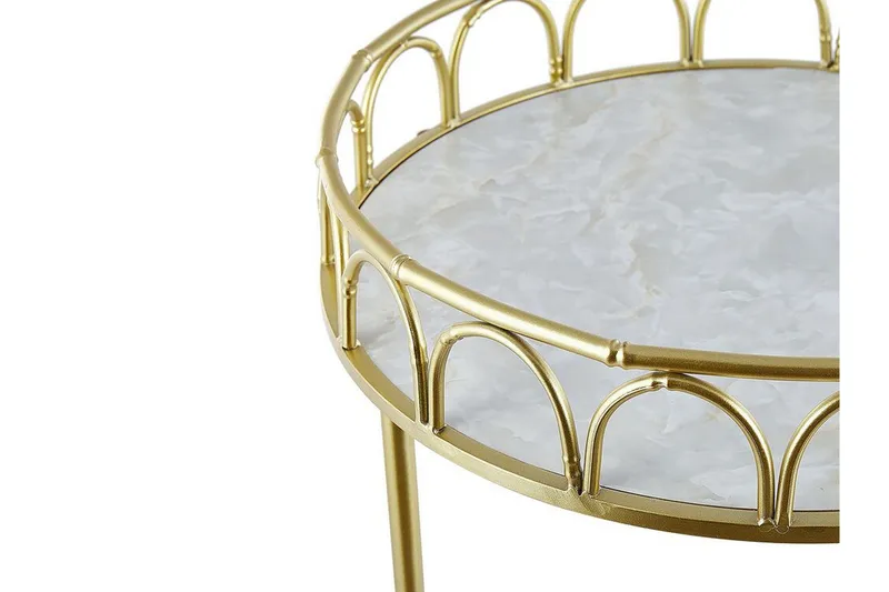 Shafter Serveringsvagn 48 cm - Guld - Möbler - Vardagsrum - Soffbord & vardagsrumsbord - Sidobord & lampbord