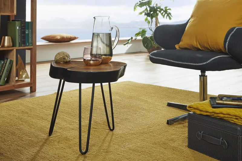 Sibbie Sidobord 35 cm - Trä/natur - Möbler - Vardagsrum - Soffbord & vardagsrumsbord - Sidobord & lampbord