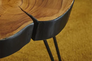 Sibbie Sidobord 35 cm - Trä/natur - Möbler - Vardagsrum - Soffbord & vardagsrumsbord - Sidobord & lampbord