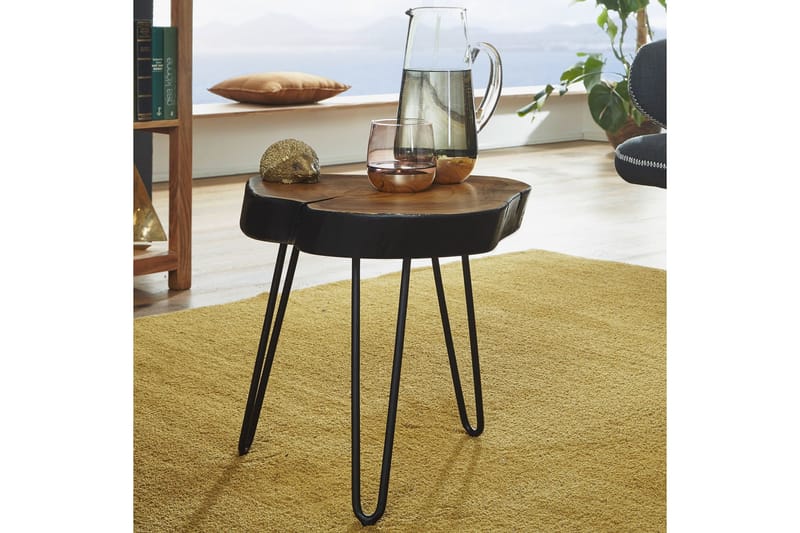 Sibbie Sidobord 35 cm - Trä/natur - Möbler - Vardagsrum - Soffbord & vardagsrumsbord - Sidobord & lampbord