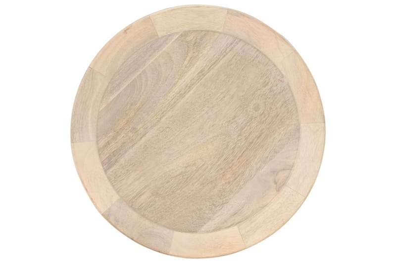 Sidobord Ã˜40x45 cm massivt mangoträ - Brun - Möbler - Vardagsrum - Soffbord & vardagsrumsbord - Sidobord & lampbord