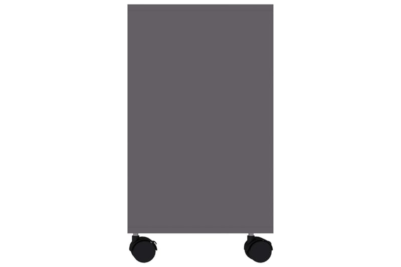 Sidobord grå 70x35x55 cm spånskiva - Grå - Brickbord - Bord - Sidobord & lampbord