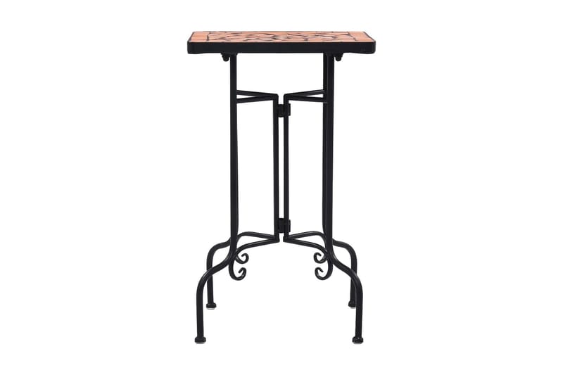 Sidobord i mosaik terrakotta keramik - Brun - Utemöbler - Trädgårdsbord & Utebord - Cafebord