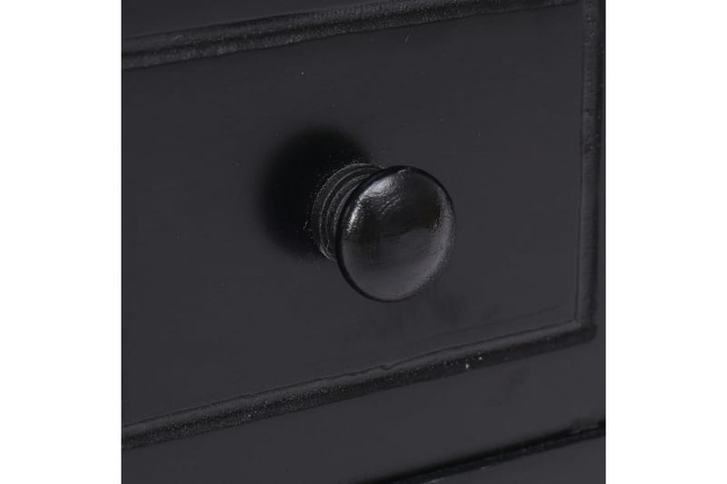 Sidobord svart 40x40x40 cm paulownia - Svart - Bord - Sidobord & lampbord - Brickbord