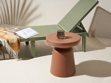 Sidobord Tofet - Guldbrun - Utemöbler - Trädgårdsbord & Utebord - Sidobord utomhus