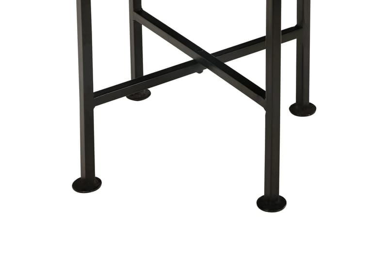Sidobordsset 2 delar massivt akaciaträ - Brun - Möbler - Vardagsrum - Soffbord & vardagsrumsbord - Sidobord & lampbord