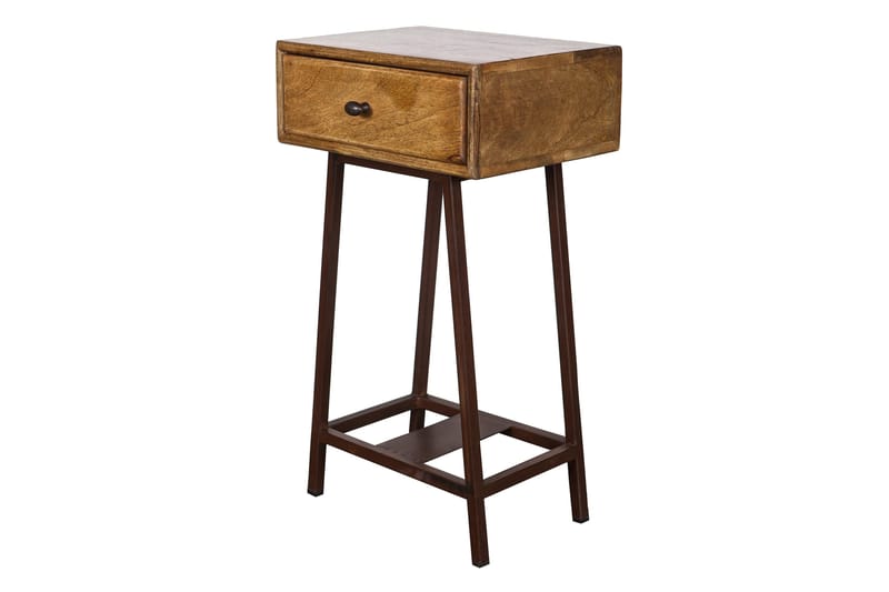 Skybox Sidobord 45 cm - Natur/Metall - Möbler - Vardagsrum - Soffbord & vardagsrumsbord - Sidobord & lampbord