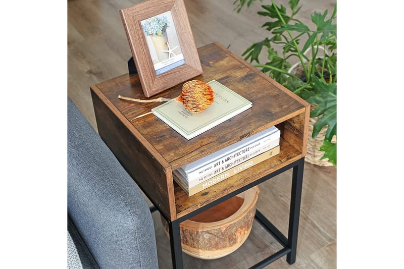 SMRDELJE Sängbord Brun - Möbler - Vardagsrum - Soffbord & vardagsrumsbord - Sidobord & lampbord