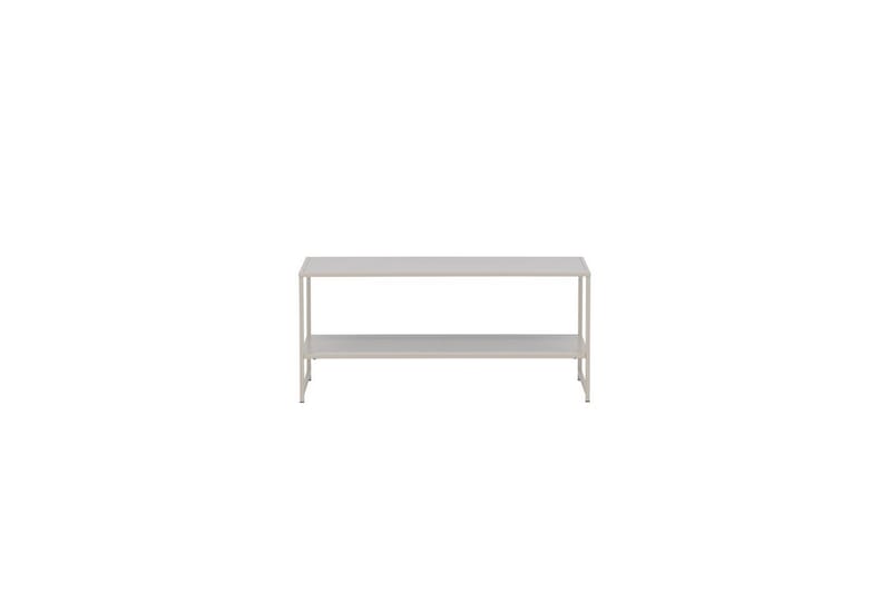 Sidobord Staal - Beige, 102x43x45 - Möbler - Vardagsrum - Soffbord & vardagsrumsbord - Brickbord