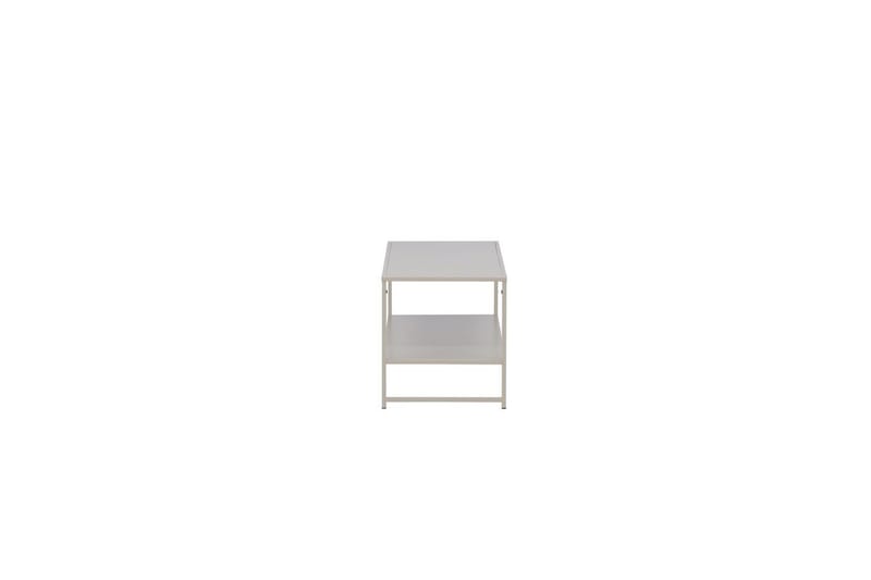 Sidobord Staal - Beige, 102x43x45 - Möbler - Vardagsrum - Soffbord & vardagsrumsbord - Brickbord