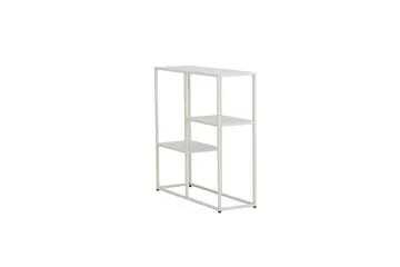 Sidobord Staal - Beige, 26x80x80 - Möbler - Vardagsrum - Soffbord & vardagsrumsbord - Sidobord & lampbord