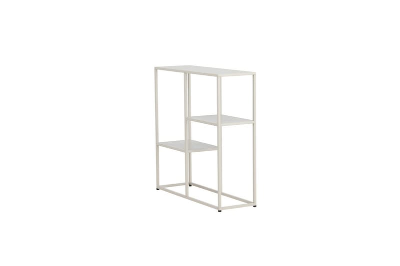 Sidobord Staal - Beige, 26x80x80 - Möbler - Vardagsrum - Soffbord & vardagsrumsbord - Sidobord & lampbord