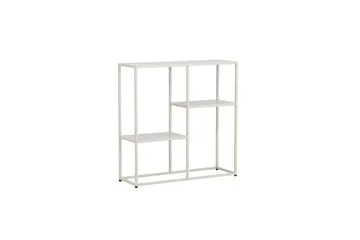 Sidobord Staal - Beige, 26x80x80 - Möbler - Vardagsrum - Soffbord & vardagsrumsbord - Sidobord & lampbord