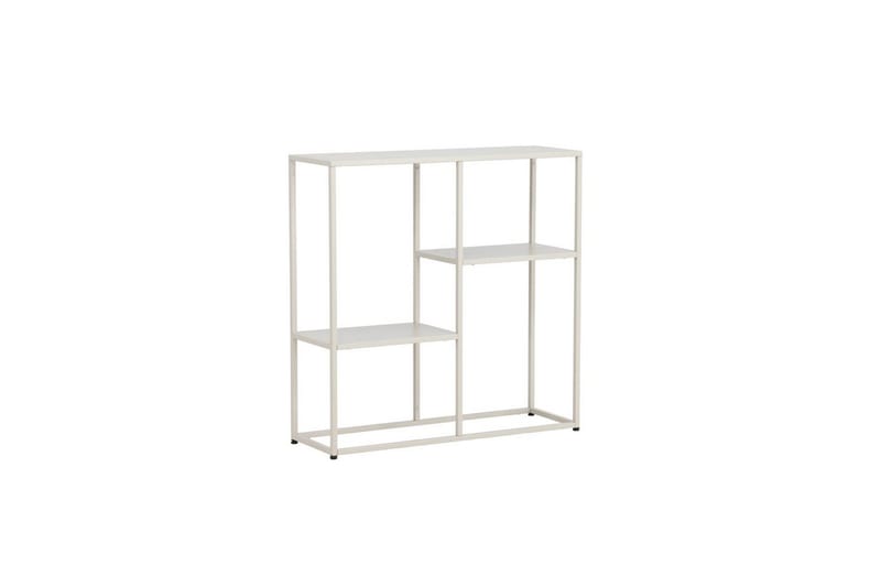 Sidobord Staal - Beige, 26x80x80 - Möbler - Vardagsrum - Soffbord & vardagsrumsbord - Sidobord & lampbord