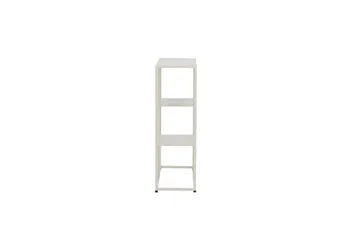 Sidobord Staal - Beige, 26x80x80 - Möbler - Vardagsrum - Soffbord & vardagsrumsbord - Sidobord & lampbord