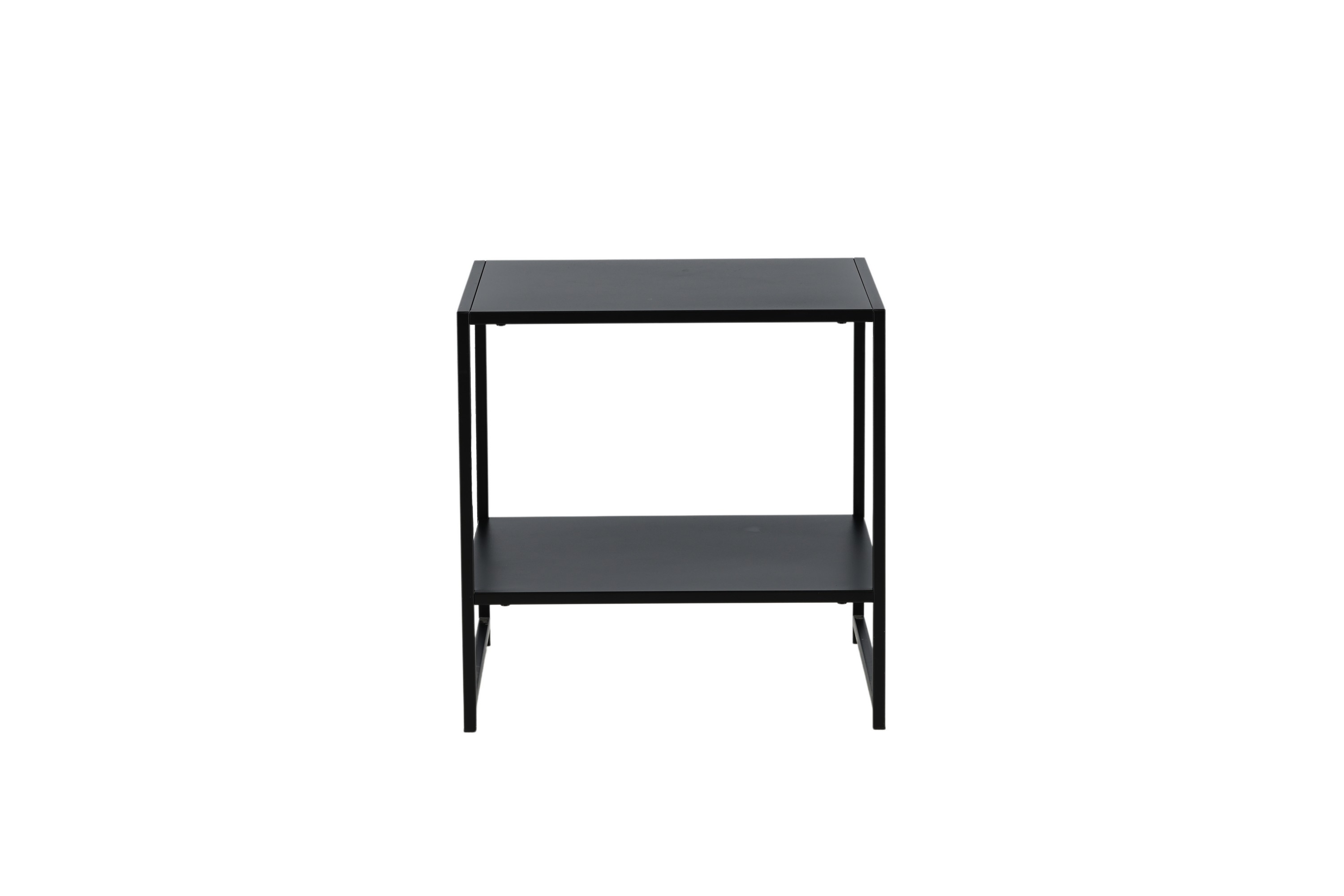 staal sidobord med hylla -