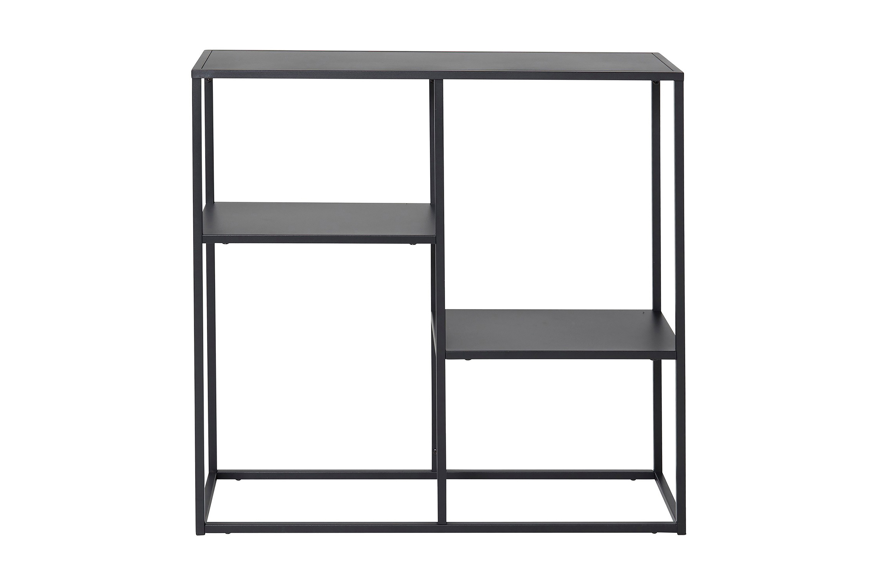 staal sidobord - svart