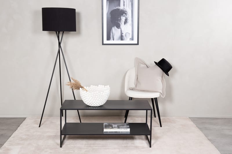 Staal Sidobord - Svart - Möbler - Vardagsrum - Soffbord & vardagsrumsbord - Sidobord & lampbord