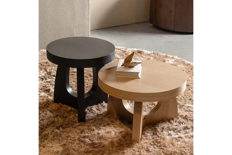 Sidobord Tala - Svart - Möbler - Vardagsrum - Soffbord & vardagsrumsbord - Brickbord