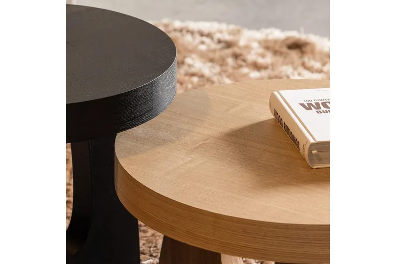 Sidobord Tala - Svart - Möbler - Vardagsrum - Soffbord & vardagsrumsbord - Brickbord