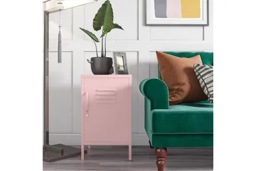 Tamlin Sidobord 38x40 cm Rosa - Novogratz - Möbler - Vardagsrum - Soffbord & vardagsrumsbord - Sidobord & lampbord