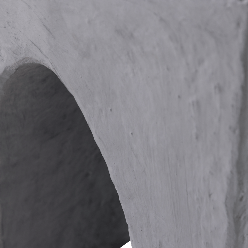 Sidobord Tovi 40 cm - Grå - Möbler - Vardagsrum - Soffbord & vardagsrumsbord - Brickbord