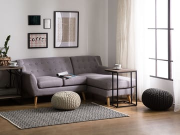 Sidobord Troy - Taupe - Möbler - Vardagsrum - Soffbord & vardagsrumsbord - Brickbord