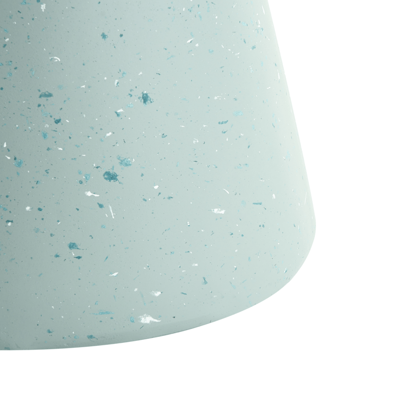 Sidobord utomhus Mincio 45 cm Terrazzoeffekt - Grön - Utemöbler - Trädgårdsbord & Utebord - Sidobord utomhus