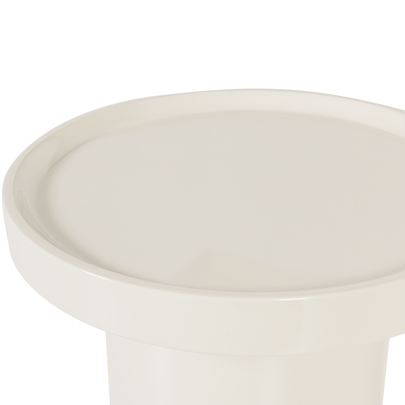 Sidobord Veluna 40 cm Rund - Sand - Möbler - Vardagsrum - Soffbord & vardagsrumsbord - Brickbord