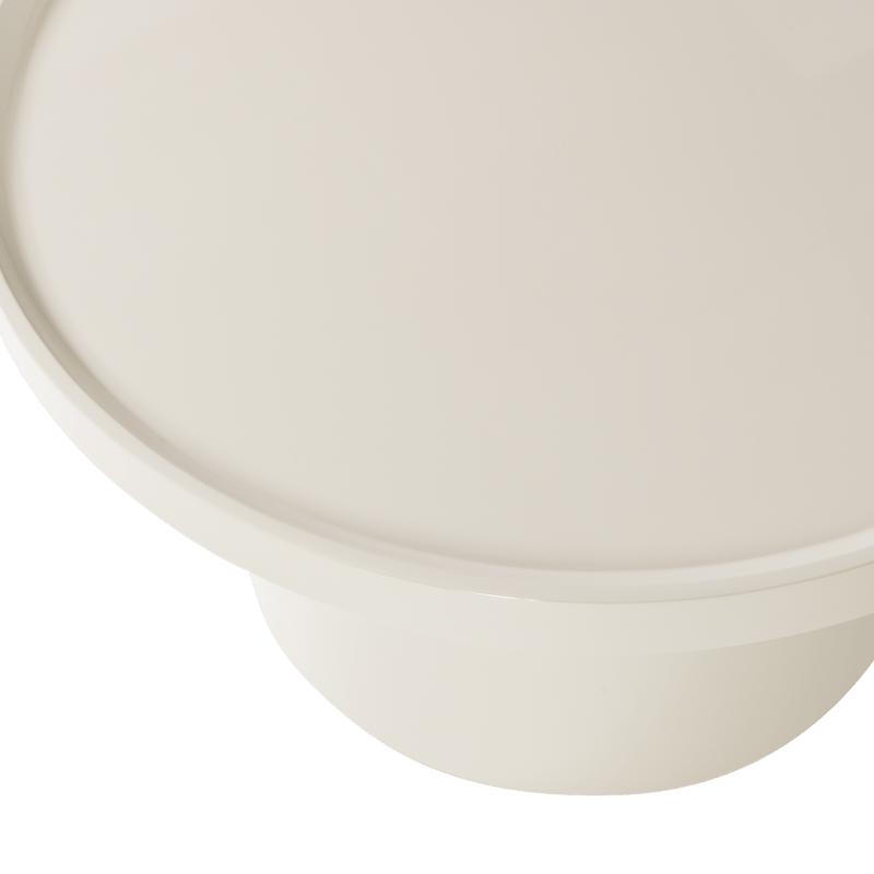 Sidobord Veluna 70 cm Rund - Sand - Möbler - Vardagsrum - Soffbord & vardagsrumsbord - Brickbord