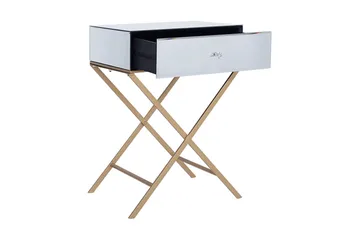 Vivy Sidobord 50 cm - Silver - Möbler - Vardagsrum - Soffbord & vardagsrumsbord - Sidobord & lampbord
