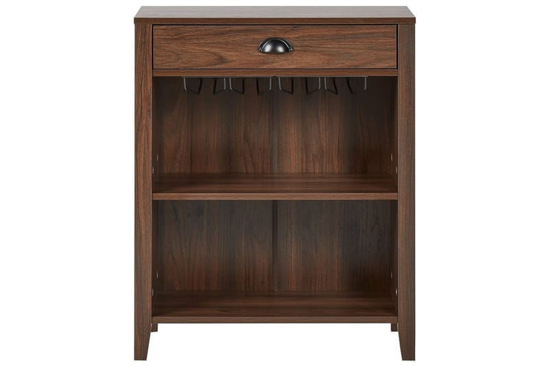 Sidobord Walkerston Mörkt trä - Mörkt trä - Möbler - Vardagsrum - Soffbord & vardagsrumsbord - Brickbord