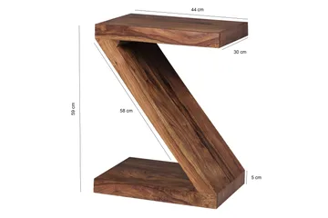 Wical Sidobord 44 cm - Trä/natur - Möbler - Vardagsrum - Soffbord & vardagsrumsbord - Sidobord & lampbord