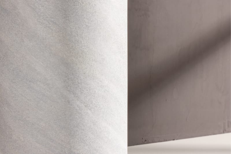 York Travertin Sidobord 50 cm - Grå - Möbler - Vardagsrum - Soffbord & vardagsrumsbord - Sidobord & lampbord - Piedestal & pelarbord