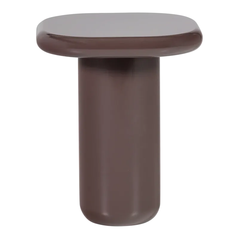 Sidobord Zava 50 cm - Mörkbrun - Möbler - Vardagsrum - Soffbord & vardagsrumsbord - Brickbord