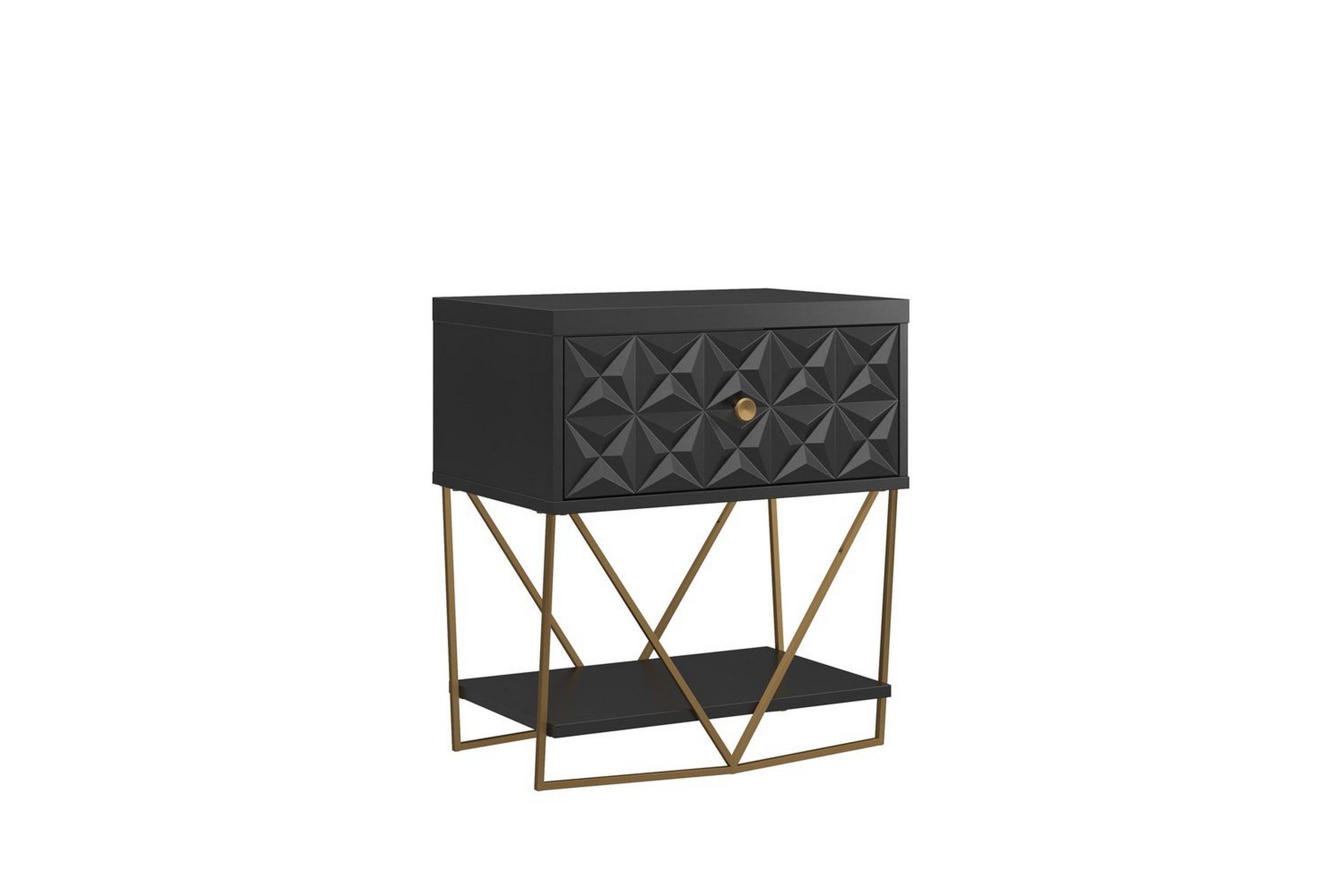 sidobord/avslutningsbord blair svart - svart