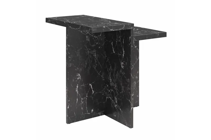 Sidobord/Avslutningsbord Brielle Svart marmor - Svart marmor - Möbler - Vardagsrum - Soffbord & vardagsrumsbord - Brickbord