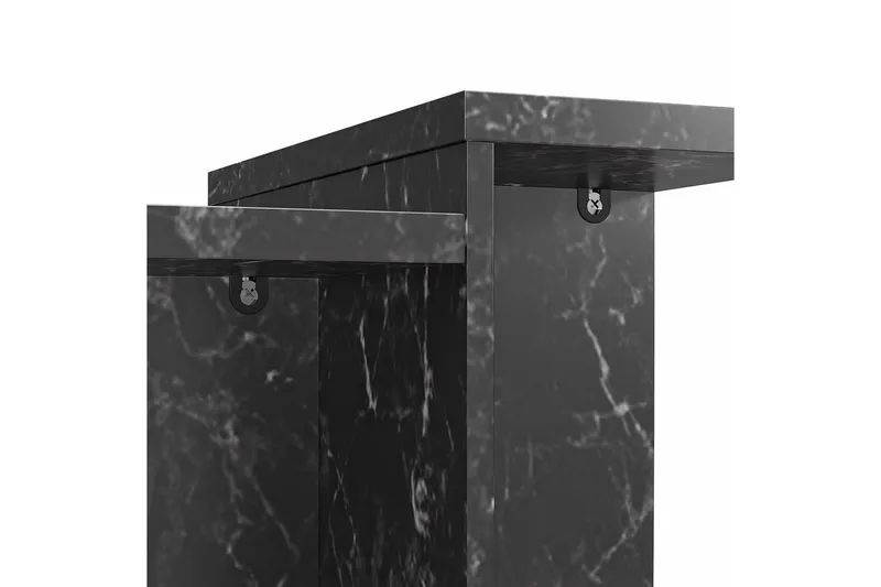 Sidobord/Avslutningsbord Brielle Svart marmor - Svart marmor - Möbler - Vardagsrum - Soffbord & vardagsrumsbord - Brickbord