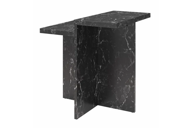 Sidobord/Avslutningsbord Brielle Svart marmor - Svart marmor - Möbler - Vardagsrum - Soffbord & vardagsrumsbord - Brickbord