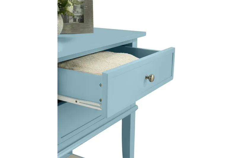 Sidobord/Avslutningsbord Franklin Blå - Blå - Möbler - Vardagsrum - Soffbord & vardagsrumsbord - Brickbord