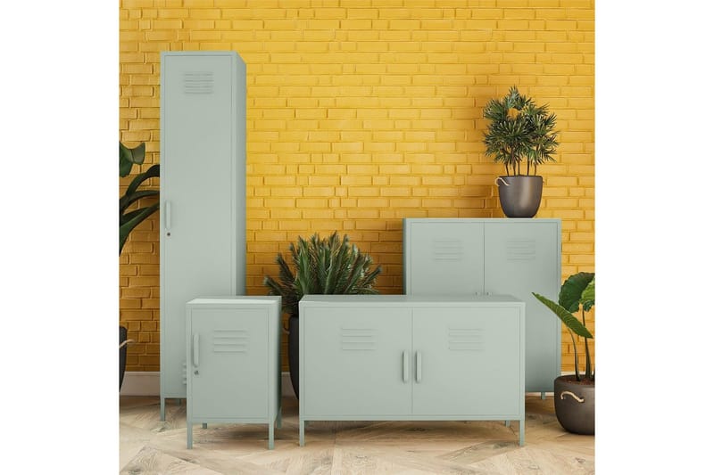 Sidobord/Avslutningsbord Mission District Blekt Grön - Blekt Grön - Möbler - Vardagsrum - Soffbord & vardagsrumsbord - Brickbord