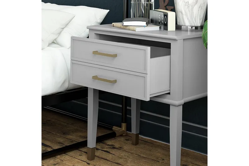 Sidobord/Avslutningsbord Westerleigh Duvgrå - Duvgrå - Möbler - Vardagsrum - Soffbord & vardagsrumsbord - Brickbord