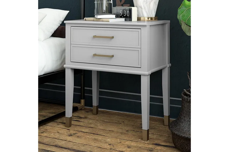 Sidobord/Avslutningsbord Westerleigh Duvgrå - Duvgrå - Möbler - Vardagsrum - Soffbord & vardagsrumsbord - Brickbord