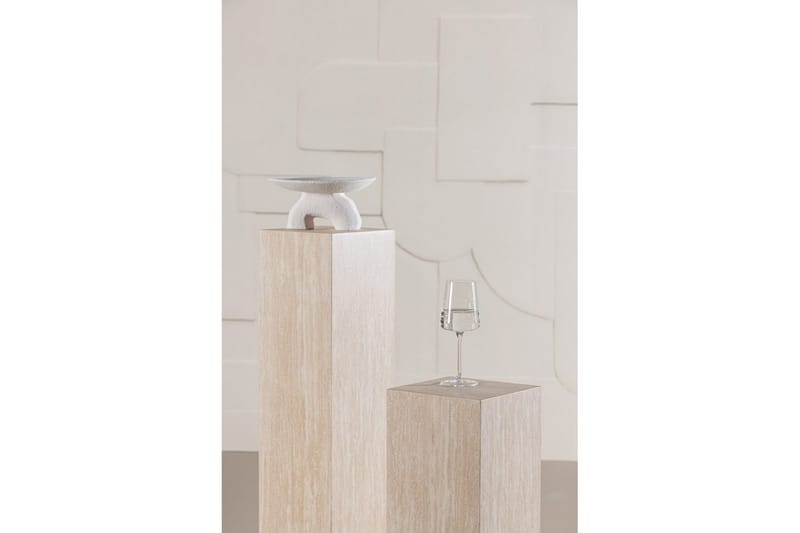 Sidobordset VIND Ramsvik 2st Rektangulära 95 cm/65 cm - Beige - Möbler - Vardagsrum - Soffbord & vardagsrumsbord - Satsbord