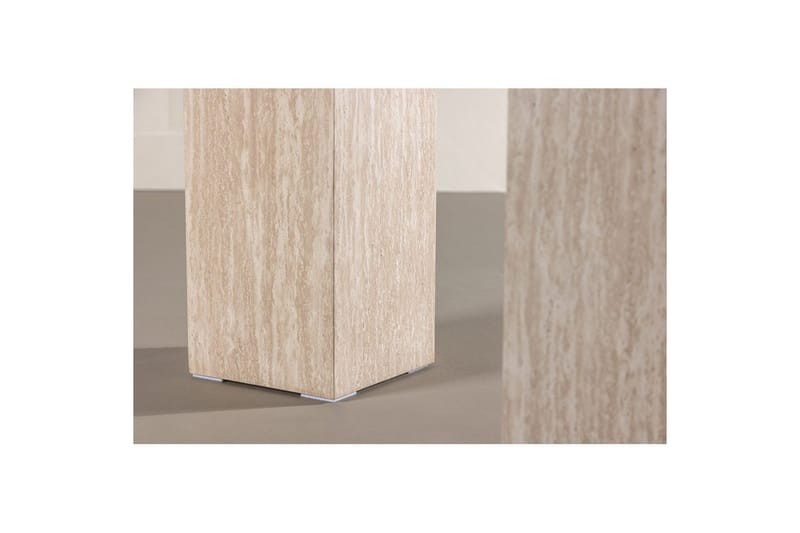 Sidobordset VIND Ramsvik 2st Rektangulära 95 cm/65 cm - Beige - Möbler - Vardagsrum - Soffbord & vardagsrumsbord - Satsbord