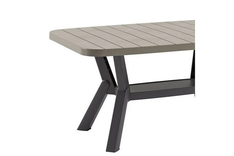 Silva Soffbord 90 cm - Antracit - Utemöbler - Trädgårdsbord & Utebord - Soffbord utomhus & loungebord
