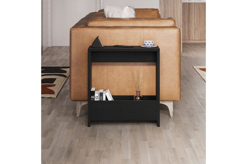 Simpi Sidobord 55 cm Black - Svart - Möbler - Vardagsrum - Soffbord & vardagsrumsbord - Brickbord