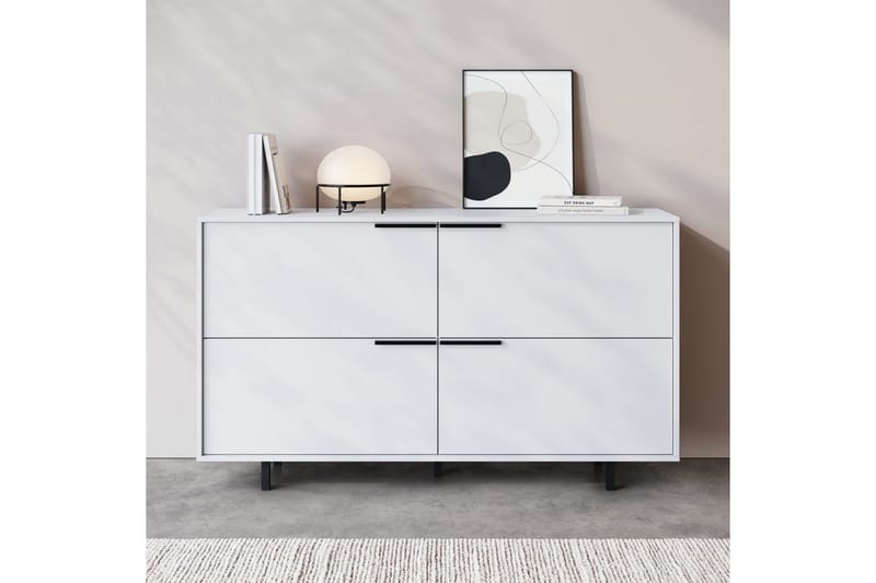 Skänk Alberto Vit - Vit - Förvaring - Förvaringsmöbler - Skänkar & sideboards