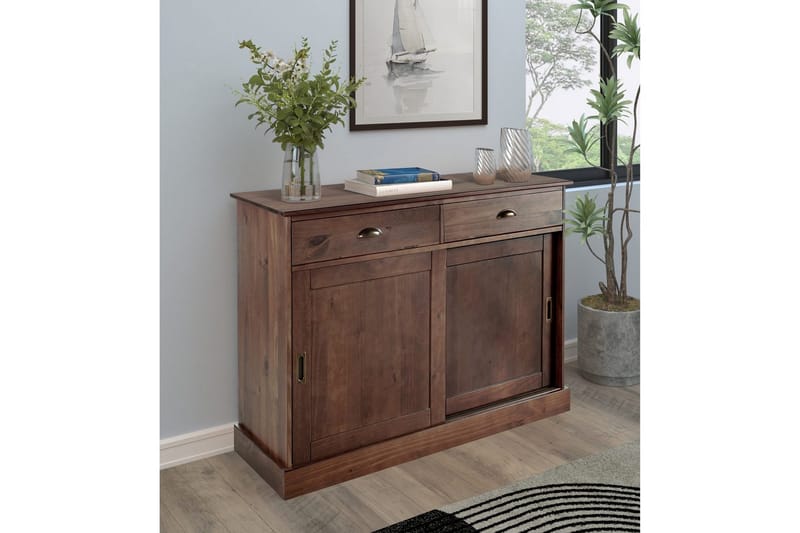 Skänk Harry 115x40x85 cm, Brun - 115x40x85 cm, Brun - Möbler - Vardagsrum - Soffbord & vardagsrumsbord - Avlastningsbord & konsolbord